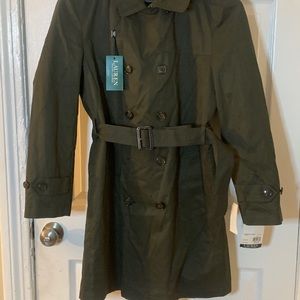 Ralph Lauren Trench Coat Olive